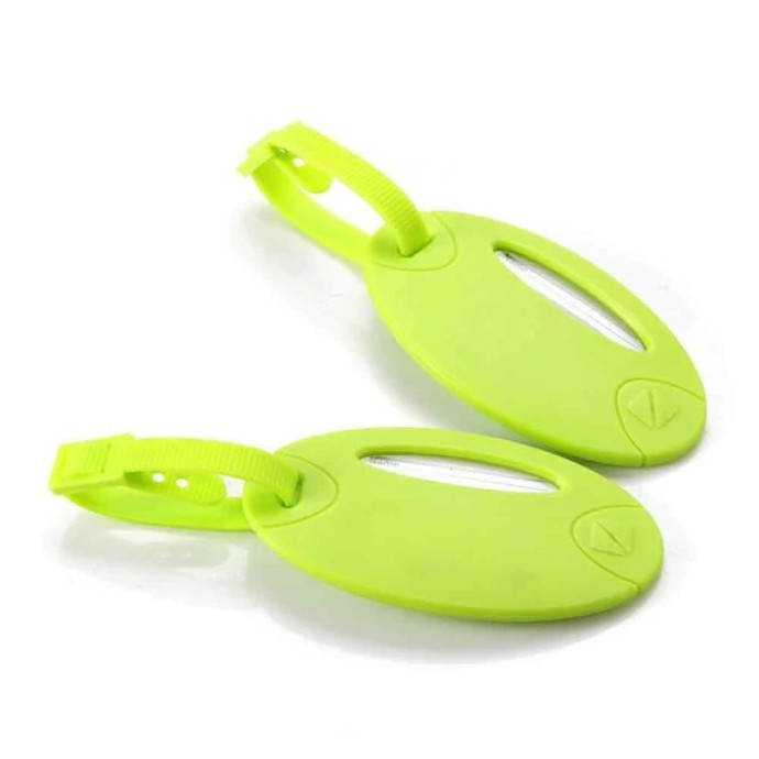 Ετικέτες Αποσκευών Σετ 2 τεμ Travel blue 015 Green