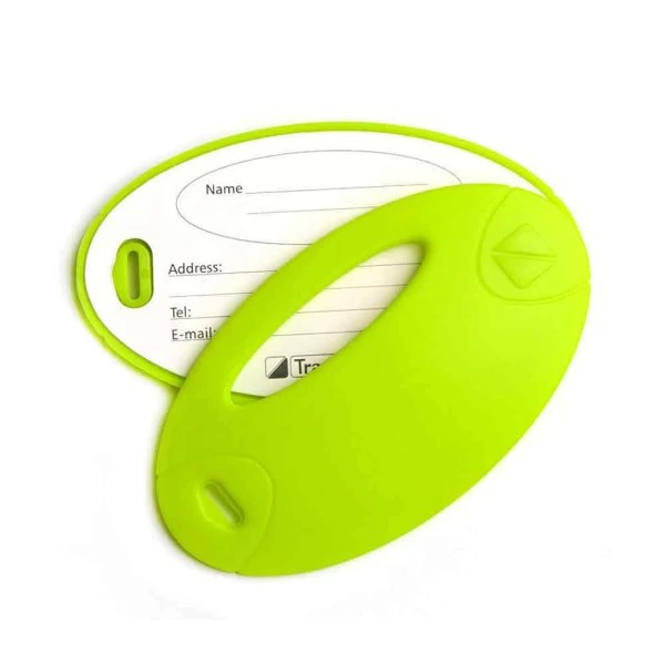 Ετικέτες Αποσκευών Σετ 2 τεμ Travel blue 015 Green