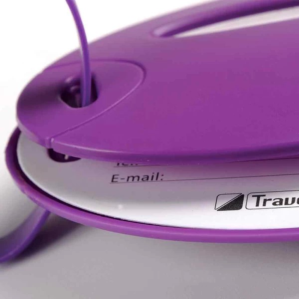 Ετικέτες Αποσκευών Σετ 2 τεμ Travel blue 015 Purple Ετικέτες Αποσκευών Σετ 2 τεμ Travel blue 015 Purple