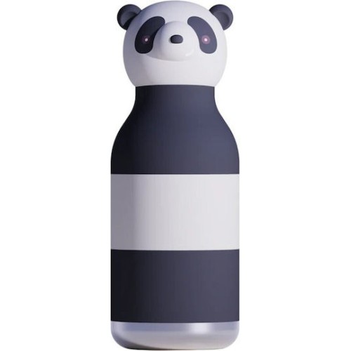 Παγούρι Θερμός ανοξείδωτο με καλαμάκι 460ml Asobu Bestie 05760 Panda
