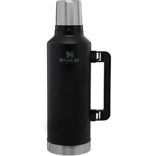Stanley The Legendary Classic Bottle Παγούρι Θερμός Ανοξείδωτο BPA Free 2.3lt Pebble Black