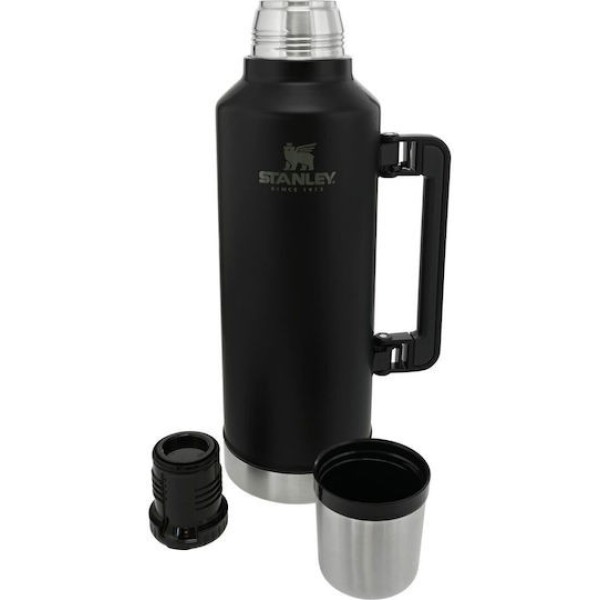 Stanley The Legendary Classic Bottle Παγούρι Θερμός Ανοξείδωτο BPA Free 2.3lt Pebble Black Stanley The Legendary Classic Bottle Παγούρι Θερμός Ανοξείδωτο BPA Free 2.3lt Pebble Black