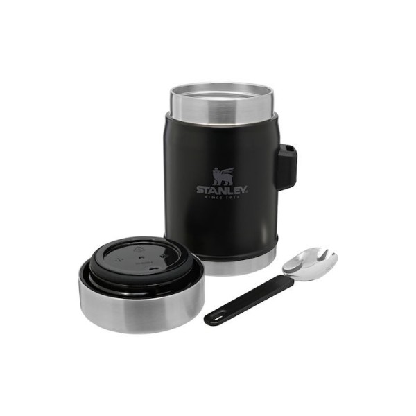 Δοχείο Φαγητου Stanley Classic Legendary Food Jar 0.4L Matte Black Pebble ΑΞΕΣΟΥΑΡ
