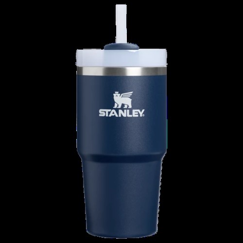Stanley Quencher H2.O Flow State Tumbler Ποτήρι Θερμός με Καλαμάκι 0.59L Dark Navy