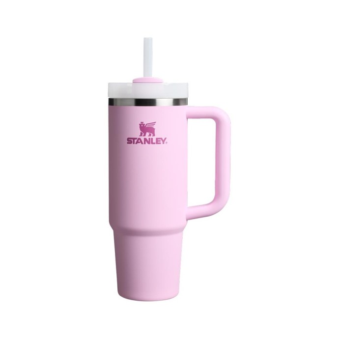 Stanley Quencher H2.O Flow State Tumbler Ποτήρι Θερμός με Καλαμάκι  0.89L Cherry Blossom