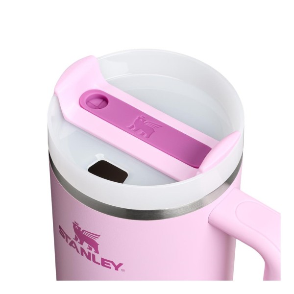 Stanley Quencher H2.O Flow State Tumbler Ποτήρι Θερμός με Καλαμάκι  0.89L Cherry Blossom
