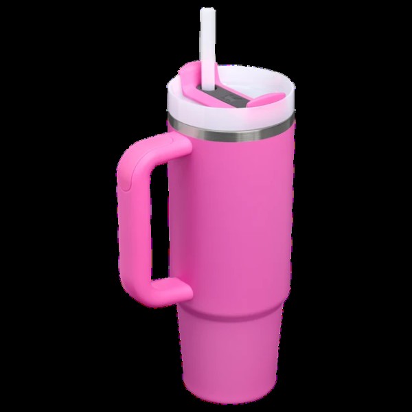 Stanley Quencher H2.O Flow State Tumbler Ποτήρι Θερμός με Καλαμάκι  0.89L Hot Pink