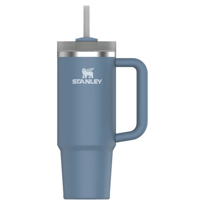 Stanley Quencher H2.O Flow State Tumbler Ποτήρι Θερμός με Καλαμάκι  0.89L Indigo