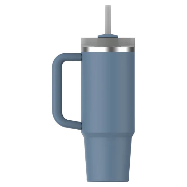 Stanley Quencher H2.O Flow State Tumbler Ποτήρι Θερμός με Καλαμάκι  0.89L Indigo