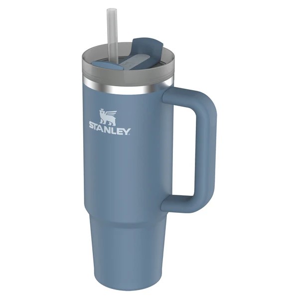 Stanley Quencher H2.O Flow State Tumbler Ποτήρι Θερμός με Καλαμάκι  0.89L Indigo