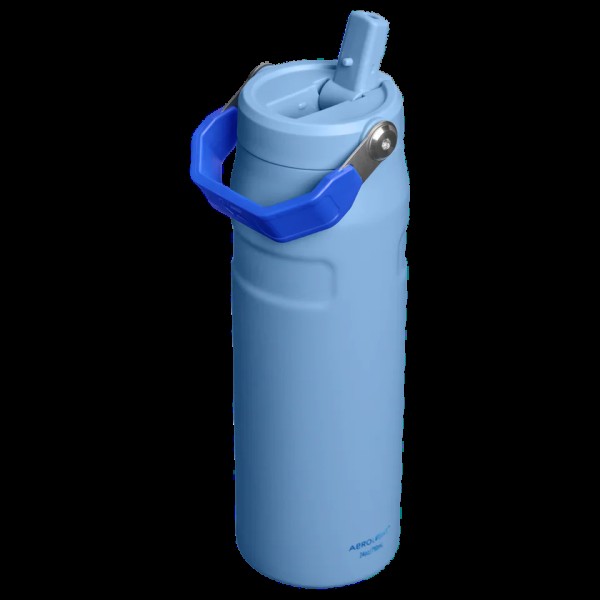 Stanley The IceFlow Bottle Flip Straw Μπουκάλι Θερμός Ανοξείδωτο 2.0 0,7lt Blue Sky