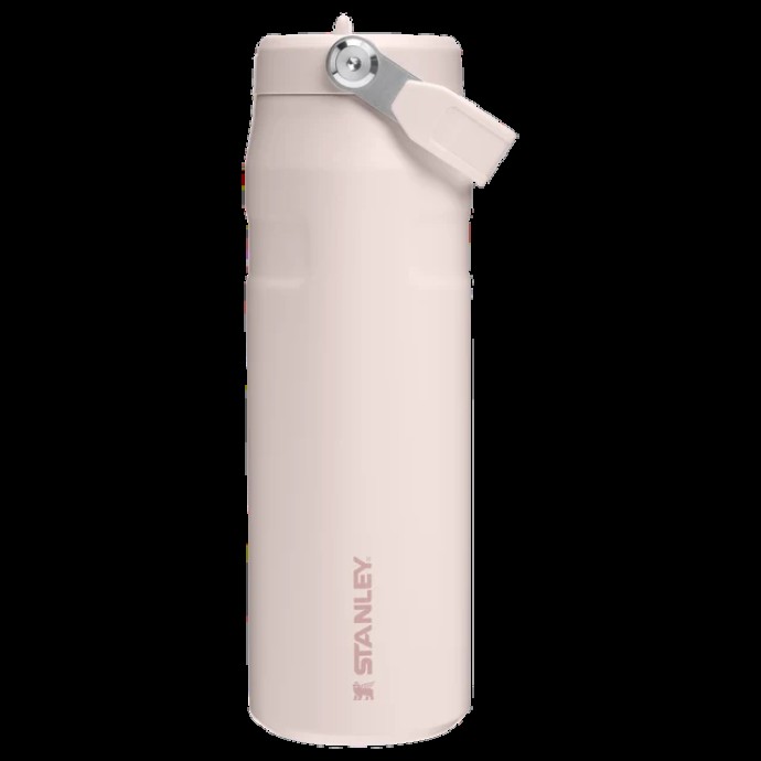 Stanley The IceFlow Bottle Flip Straw Μπουκάλι Θερμός Ανοξείδωτο 2.0 0,7lt Rose Quartz