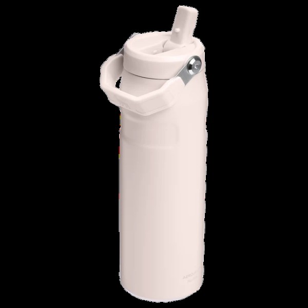 Stanley The IceFlow Bottle Flip Straw Μπουκάλι Θερμός Ανοξείδωτο 2.0 0,7lt Rose Quartz