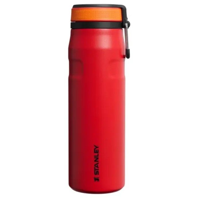 Stanley The IceFlow Twist Flip 0,7l Μπουκάλι Θερμός Ανοξείδωτο Chili Black