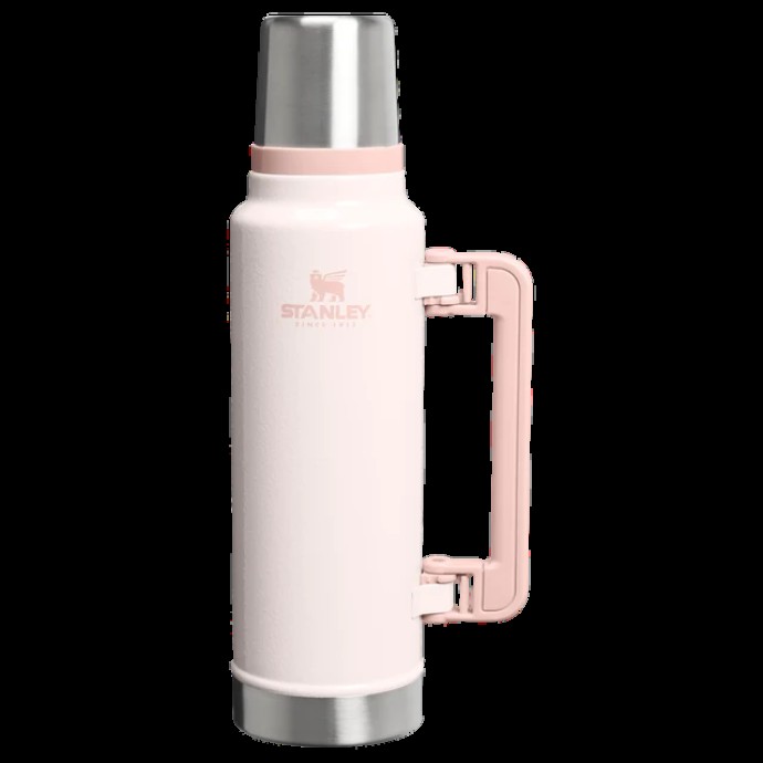 Stanley The Legendary Classic Bottle Παγούρι Θερμός Ανοξείδωτο BPA Free 1.4lt Hammertone Rose Quartz Stanley The Legendary Classic Bottle Παγούρι Θερμός Ανοξείδωτο BPA Free 1.4lt Hammertone Rose Quartz