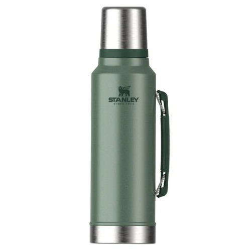 Stanley The Legendary Classic Bottle Παγούρι Θερμός Ανοξείδωτο BPA Free 1.4lt Hammertone Green