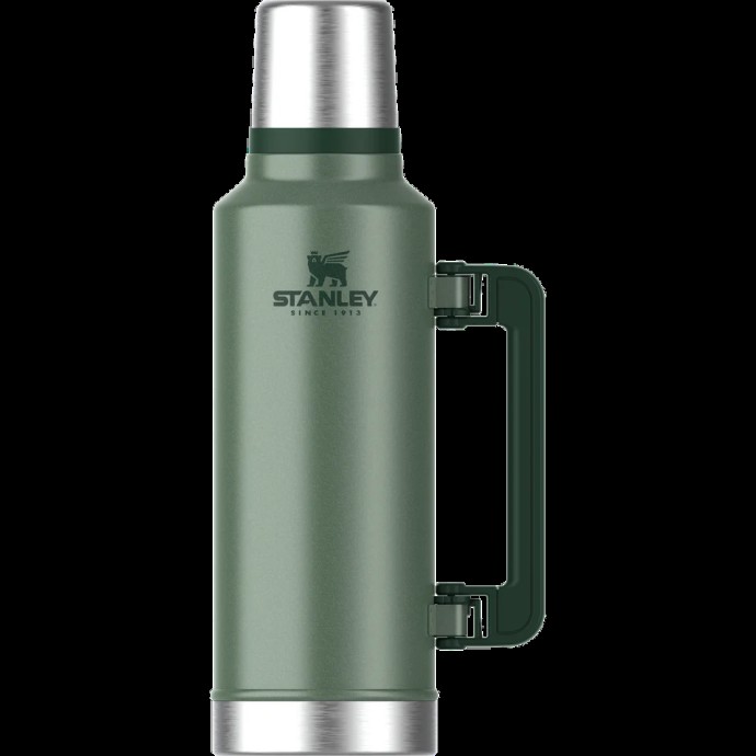 Stanley The Legendary Classic Bottle Παγούρι Θερμός Ανοξείδωτο BPA Free 1.9lt Hammertone Green
