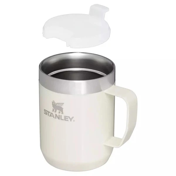 Stanley Classic Legendary Camp Mug, 230ml, Cream Gloss