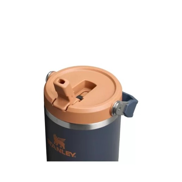 Stanley Iceflow Flip Straw Ποτήρι Θερμός Ανοξείδωτο BPA Free 890ml με Καλαμάκι Twilight