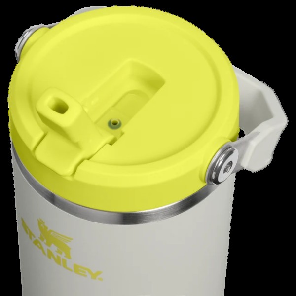 Stanley Iceflow Flip Straw Ποτήρι Θερμός Ανοξείδωτο BPA Free 890ml με Καλαμάκι Pale Stone Atomic