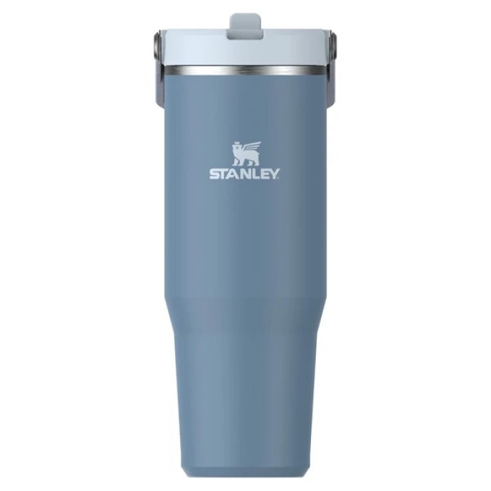 Stanley Iceflow Flip Straw Ποτήρι Θερμός Ανοξείδωτο BPA Free 890ml με Καλαμάκι Indigo