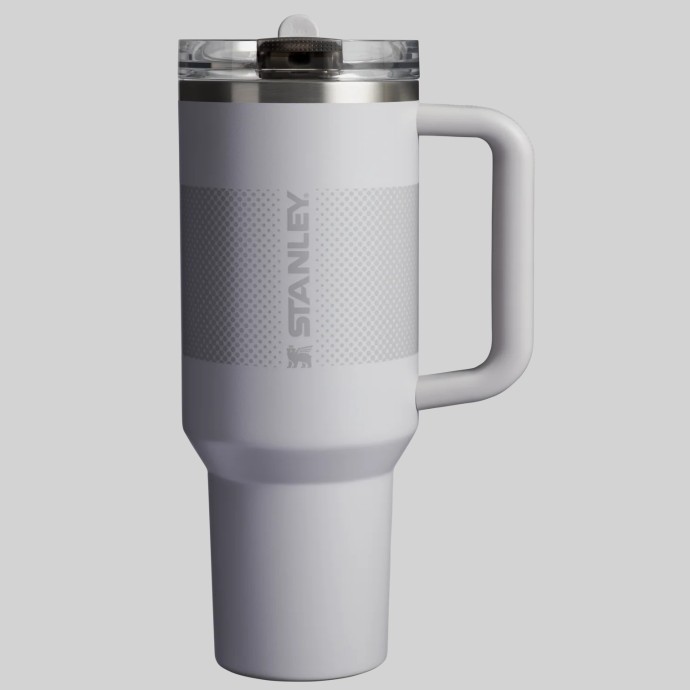 Stanley Quencher ProTour Flip Ποτήρι Θερμός Ανοξείδωτο BPA Free 1.18lt με Καλαμάκι Ash Fade
