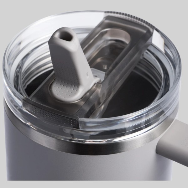 Stanley Quencher ProTour Flip Ποτήρι Θερμός Ανοξείδωτο BPA Free 1.18lt με Καλαμάκι Ash Fade