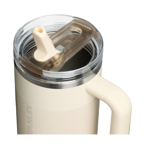 Stanley Quencher ProTour Flip Ποτήρι Θερμός Ανοξείδωτο BPA Free 1.18lt με Καλαμάκι Ash Fade