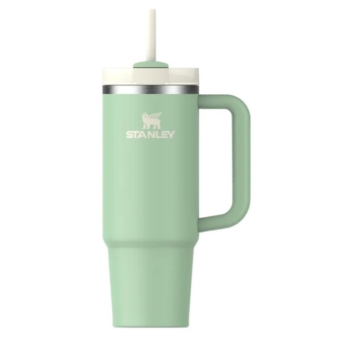 Stanley Quencher H2.O Flow State Tumbler Ποτήρι Θερμός με Καλαμάκι 0.89L 30oz Pistachio