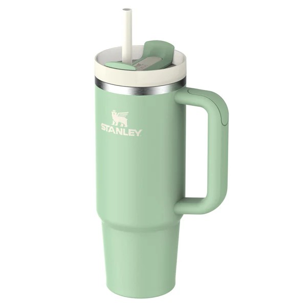 Stanley Quencher H2.O Flow State Tumbler Ποτήρι Θερμός με Καλαμάκι 0.89L 30oz Pistachio