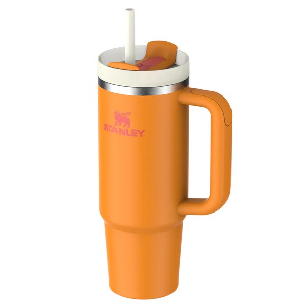 Stanley Quencher H2.O Flow State Tumbler Ποτήρι Θερμός με Καλαμάκι 0.89L 30oz Goldenrod Coral Stanley Quencher H2.O Flow State Tumbler Ποτήρι Θερμός με Καλαμάκι 0.89L 30oz Goldenrod Coral