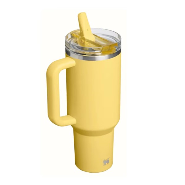 Stanley Quencher H2.O Flow State Tumbler Ποτήρι Θερμός με Καλαμάκι 1.18L Daffodil
