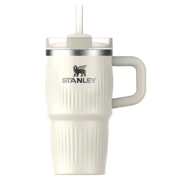 Stanley Quencher H2.O Fluted Tumbler 0.6l Cream Gloss