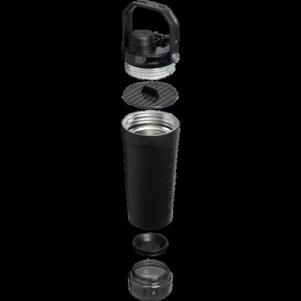 Stanley Vitalize Shaker Bottle Ανοξείδωτο BPA Free 590ml Black 2.0