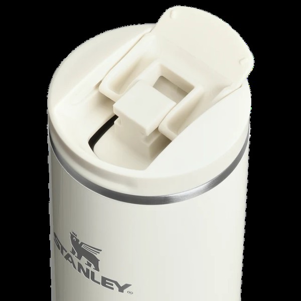 Stanley Transit Flip Top Mug Μπουκάλι Θερμός Ανοξείδωτο 0.59L Cream Gloss