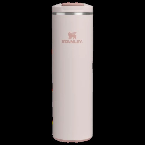 Stanley Transit Flip Top Mug Μπουκάλι Θερμός Ανοξείδωτο 0.59L Rose Quartz