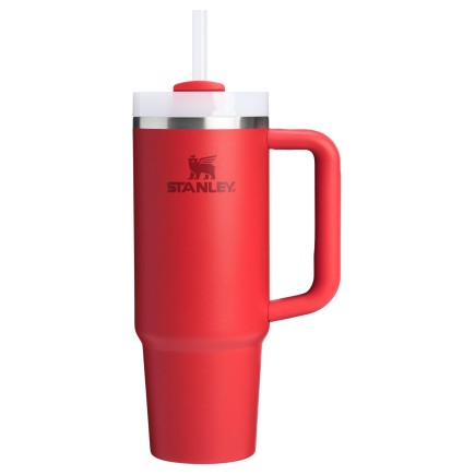Stanley Quencher H2.O Flow State Tumbler Ποτήρι Θερμός με Καλαμάκι 0.89L Chili Red