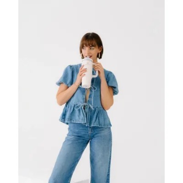Stanley Quencher H2.O Flow State Tumbler Ποτήρι Θερμός με Καλαμάκι  0.89L Chili Red