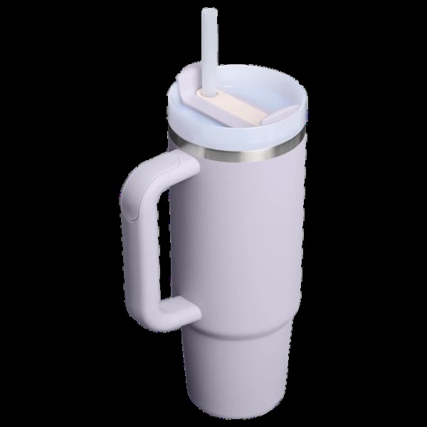Stanley Quencher H2.O Flow State Tumbler Ποτήρι Θερμός με Καλαμάκι 0.89L Purple Dust