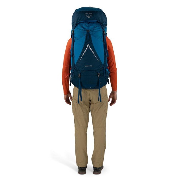 Σακίδιο Πλάτης Outdoor Osprey Atmos AG LT 65 Night Shift/Scoria Blue  L/XL ΣΑΚΙΔΙΑ ΠΛΑΤΗΣ
