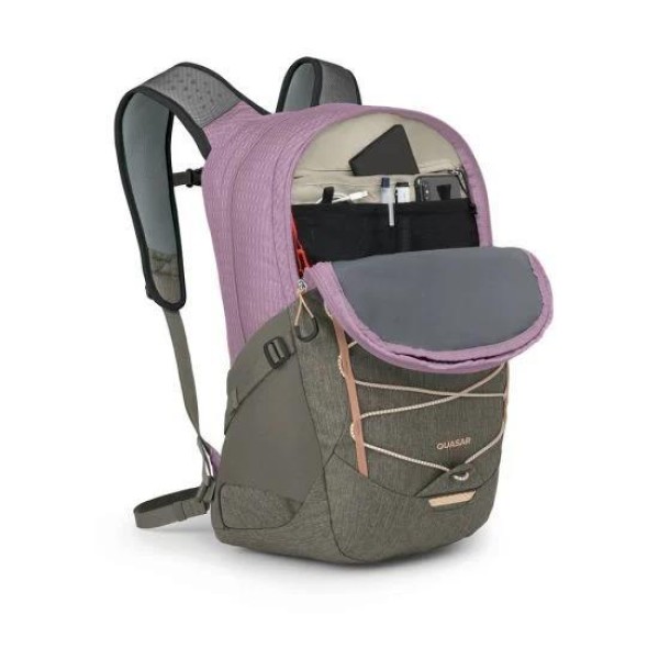 Σακίδιο Πλάτης Osprey Quasar 26Lt για Laptop 13'' Pashmina/Tan Concrete