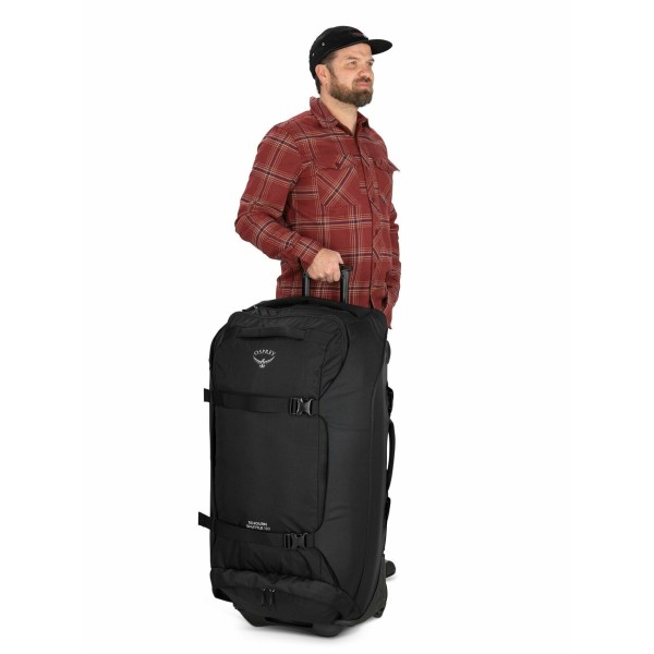 Τροχήλατο Σακίδιο Πλάτης Osprey Sojourn Shuttle Wheeled Duffel 130L Black