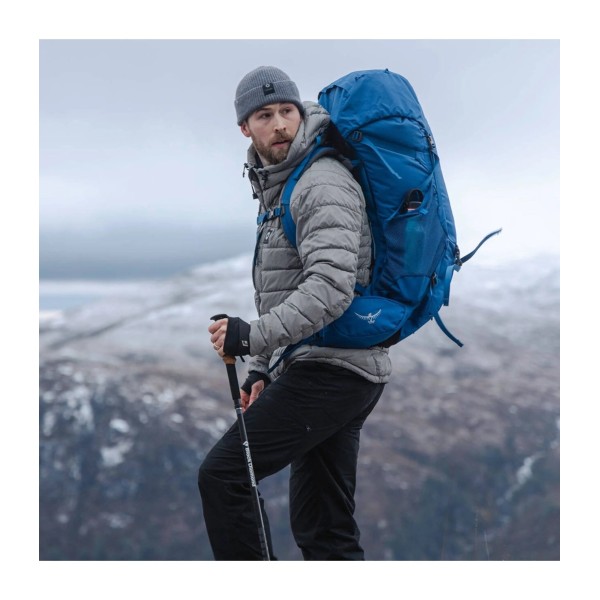 Σακίδιο Πλάτης Πεζοπορίας Osprey Rook 50lt Histosol Brown/Rhino Grey O/S ΣΑΚΙΔΙΑ ΠΛΑΤΗΣ