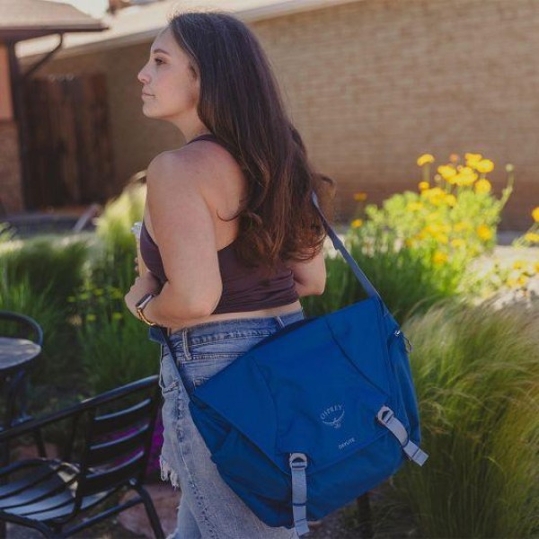 Ταχυδρομικός Σάκος Osprey Daylite Messenger 12Lt Black ΤΣΑΝΤΕΣ & ΠΟΡΤΟΦΟΛΙΑ