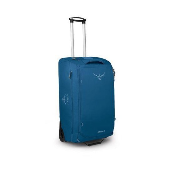 Τροχήλατος Σάκος Ταξιδίου - Πλάτης Osprey Daylite Wheeled Duffel 85lt Blue Spikemoss/Alkaline ΒΑΛΙΤΣΕΣ & ΣΑΚΟΙ ΤΑΞΙΔΙΟΥ