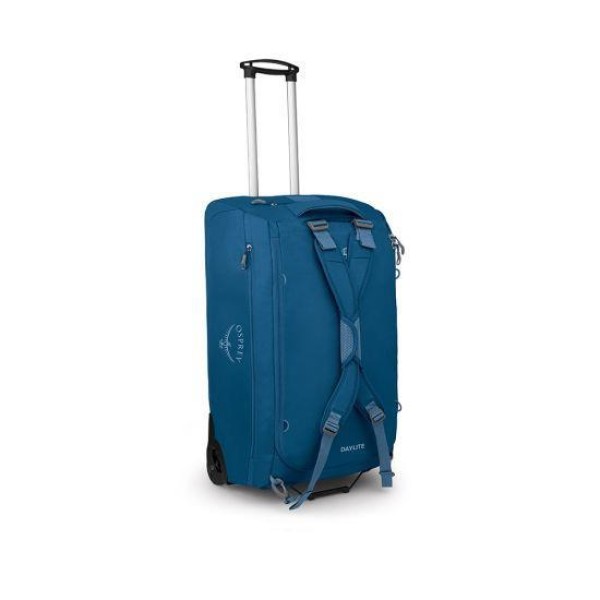 Τροχήλατος Σάκος Ταξιδίου - Πλάτης Osprey Daylite Wheeled Duffel 85lt Blue Spikemoss/Alkaline ΒΑΛΙΤΣΕΣ & ΣΑΚΟΙ ΤΑΞΙΔΙΟΥ
