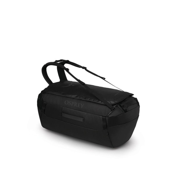 Σακβουαγιάζ - Σακίδιο Πλάτης Osprey Transporter Duffel 95Lt Raven Black/Black