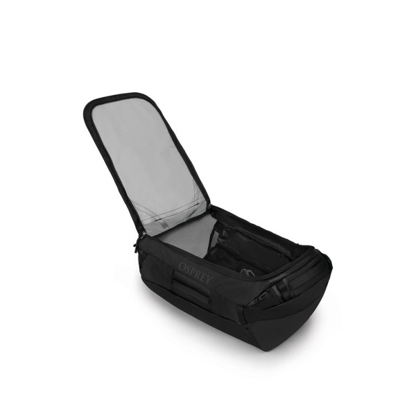 Σακβουαγιάζ - Σακίδιο Πλάτης Osprey Transporter Duffel 95Lt Raven Black/Black