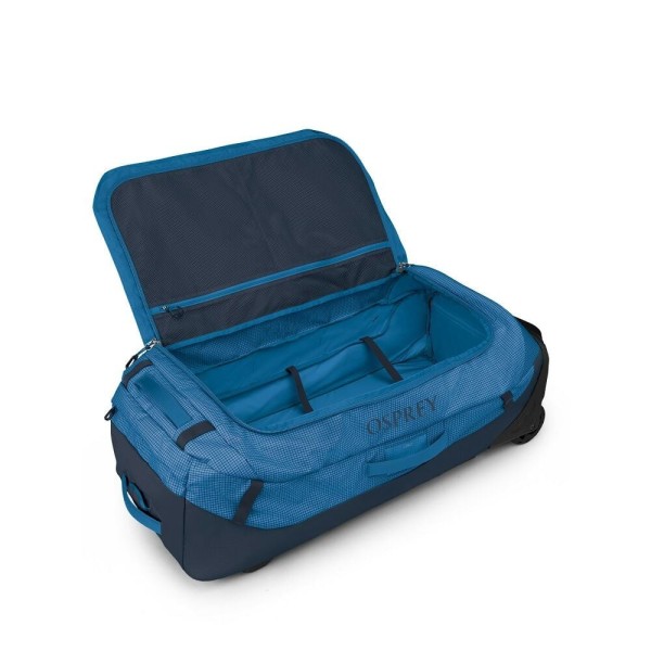 Τροχήλατος Σάκος Ταξιδίου Osprey Transporter Wheeled Duffel 120lt Blue Flame/Noctural Blue