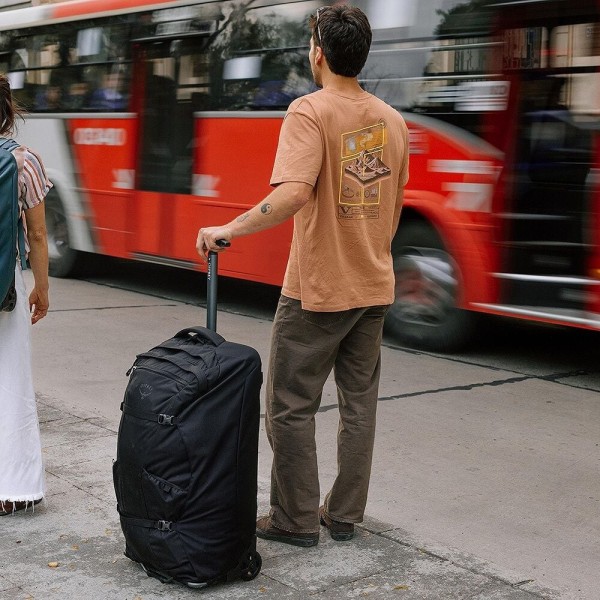 Τροχήλατο Σακίδιο Πλάτης Osprey Farpoint Wheels 65lt O/S Black